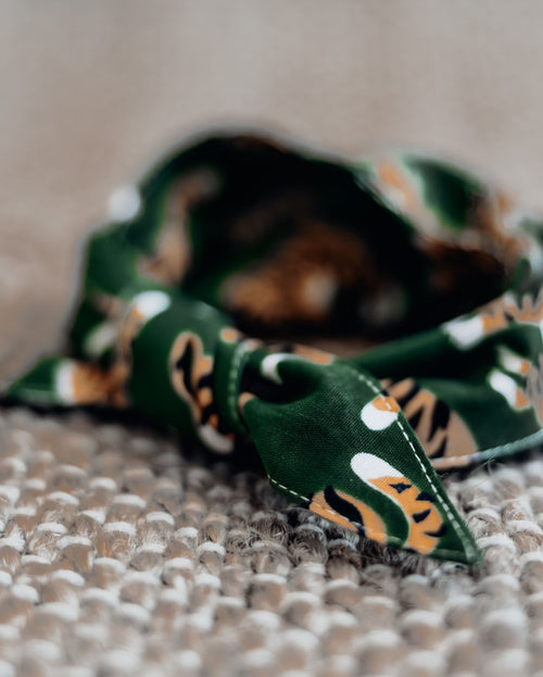 El Tigre Green Print Bandana Product Image