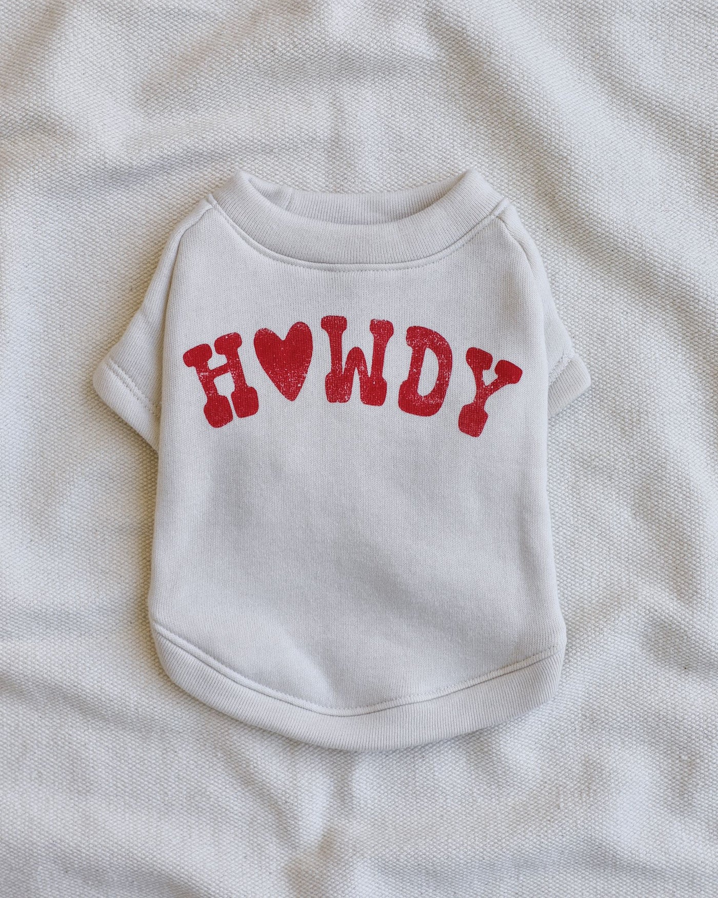 Howdy Pawtner Dog Sweatshirt