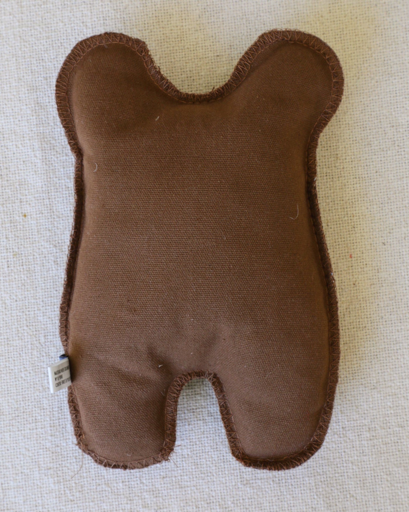 Bear With Me Canvas Squeaker Toy Product Image Detail