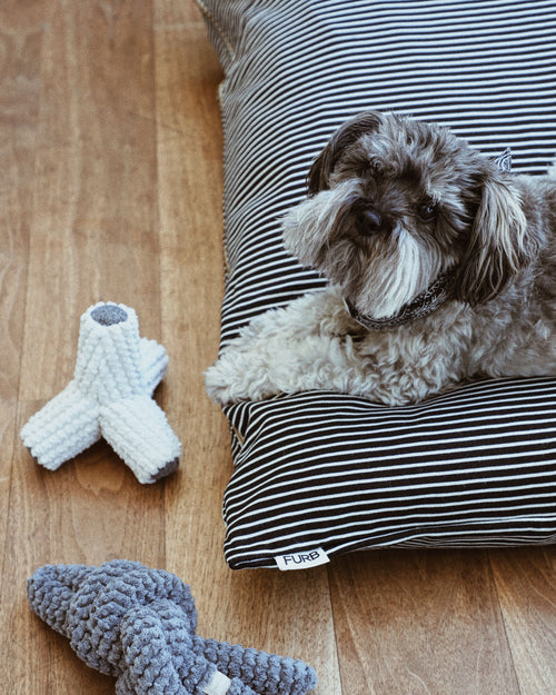 Hello Sailor Black Striped Bed Product Image Detail