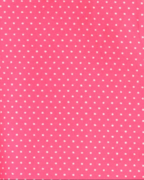 Pink micro dot dog bandana, a soft and comfy accessory for small breeds