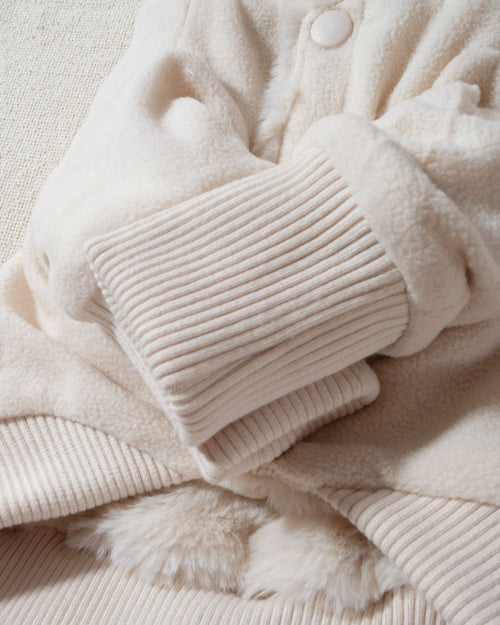 Reversible dog jacket. corgi jacket