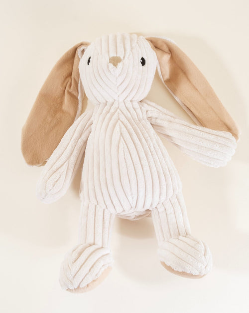 Medium-sized bunny-shaped dog toy, a plush companion for playtime fun