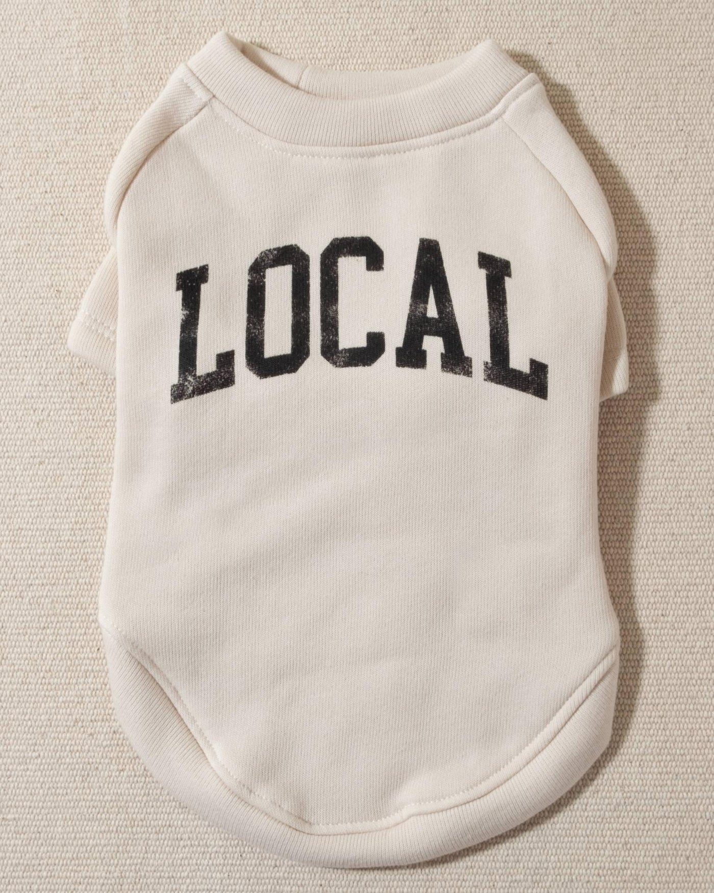 A cute, vintage black "local" graphic is sure to get some attention, so be ready for the stops and stares! Easy to layer, streetwear ready, and an everyday essential, this is our new favorite - and yours, too!