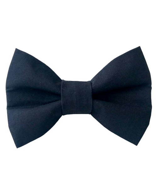 Take a Bow Black Cotton Bow Tie