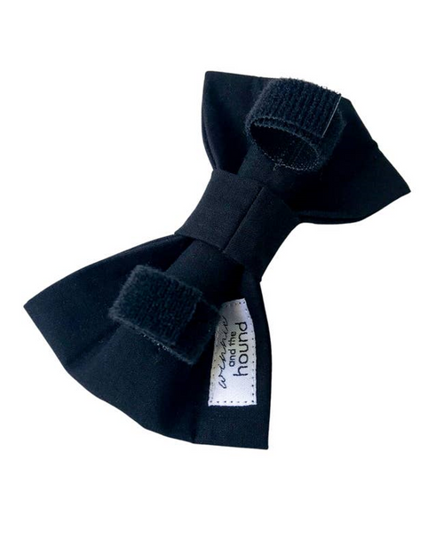 Take a Bow Black Cotton Bow Tie