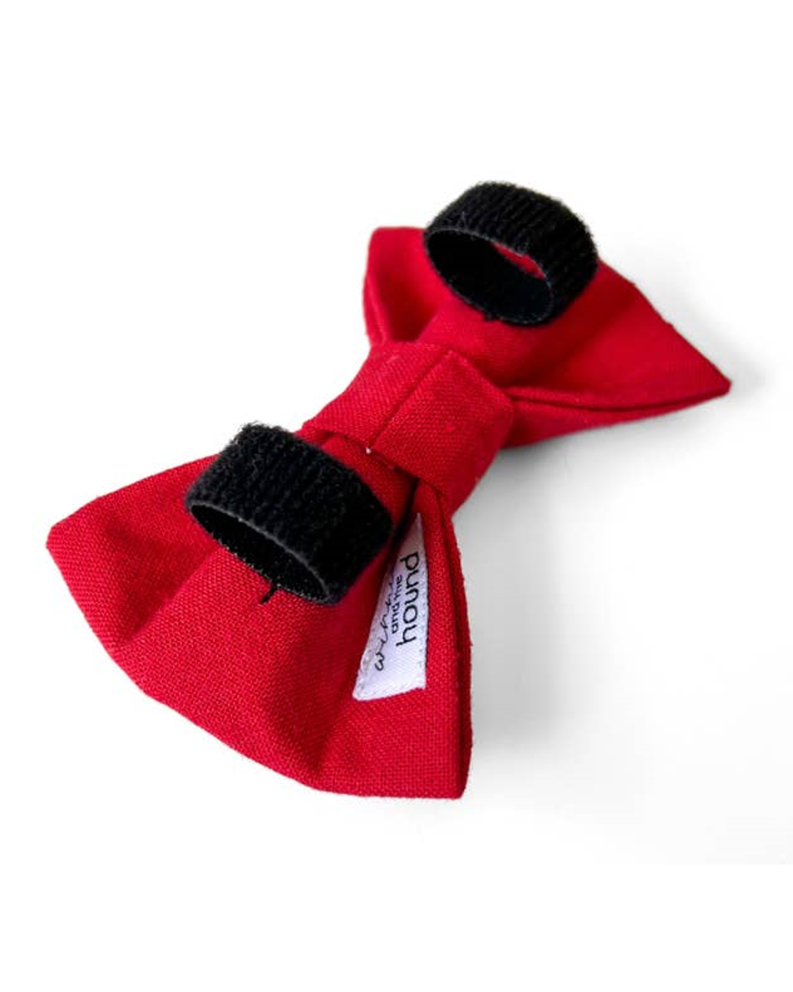 Take a Bow Red Linen Bow Tie