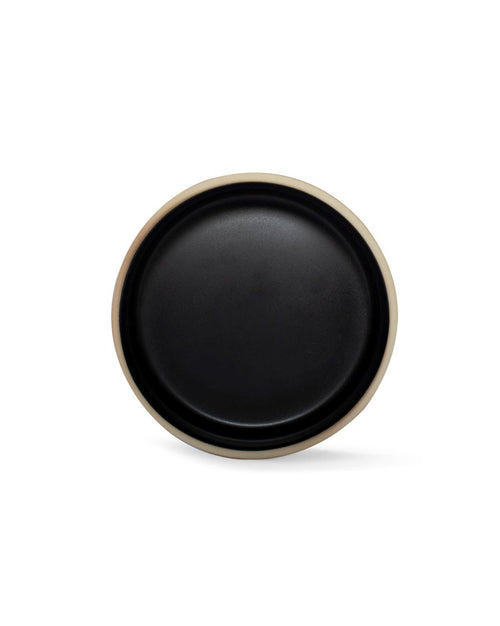 Bowled Over Minimal Charcoal Dog Bowl