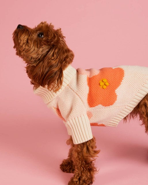 In Bloom Spring Dog Sweater by Foggy Dog  image