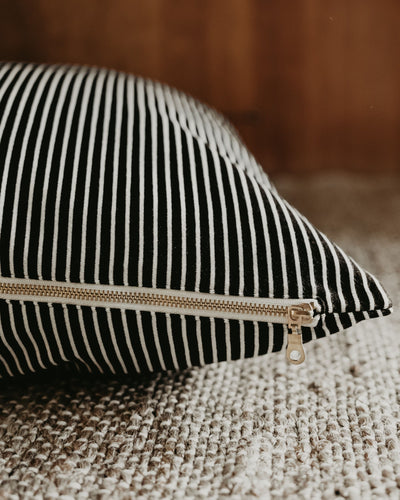 Hello Sailor Black Striped Bed Product Image