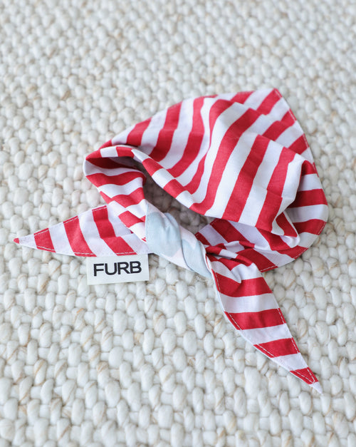 Yankee Poodle American Flag Reversible Bandana