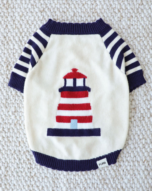 Shore Thing Lighthouse Sweater