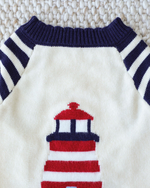 Shore Thing Lighthouse Sweater