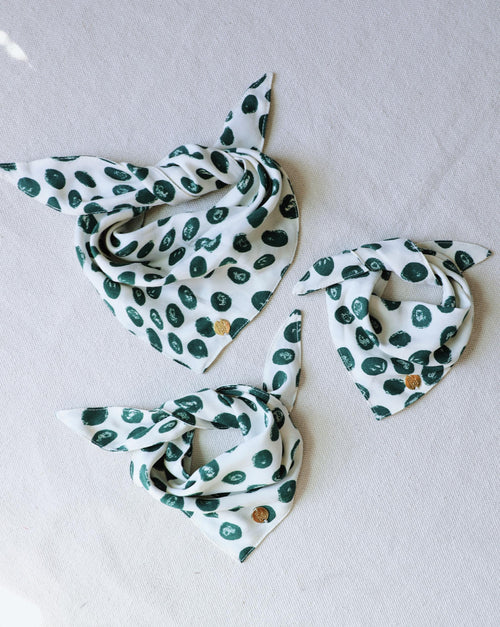 Only the Best Bandana in Green Dot