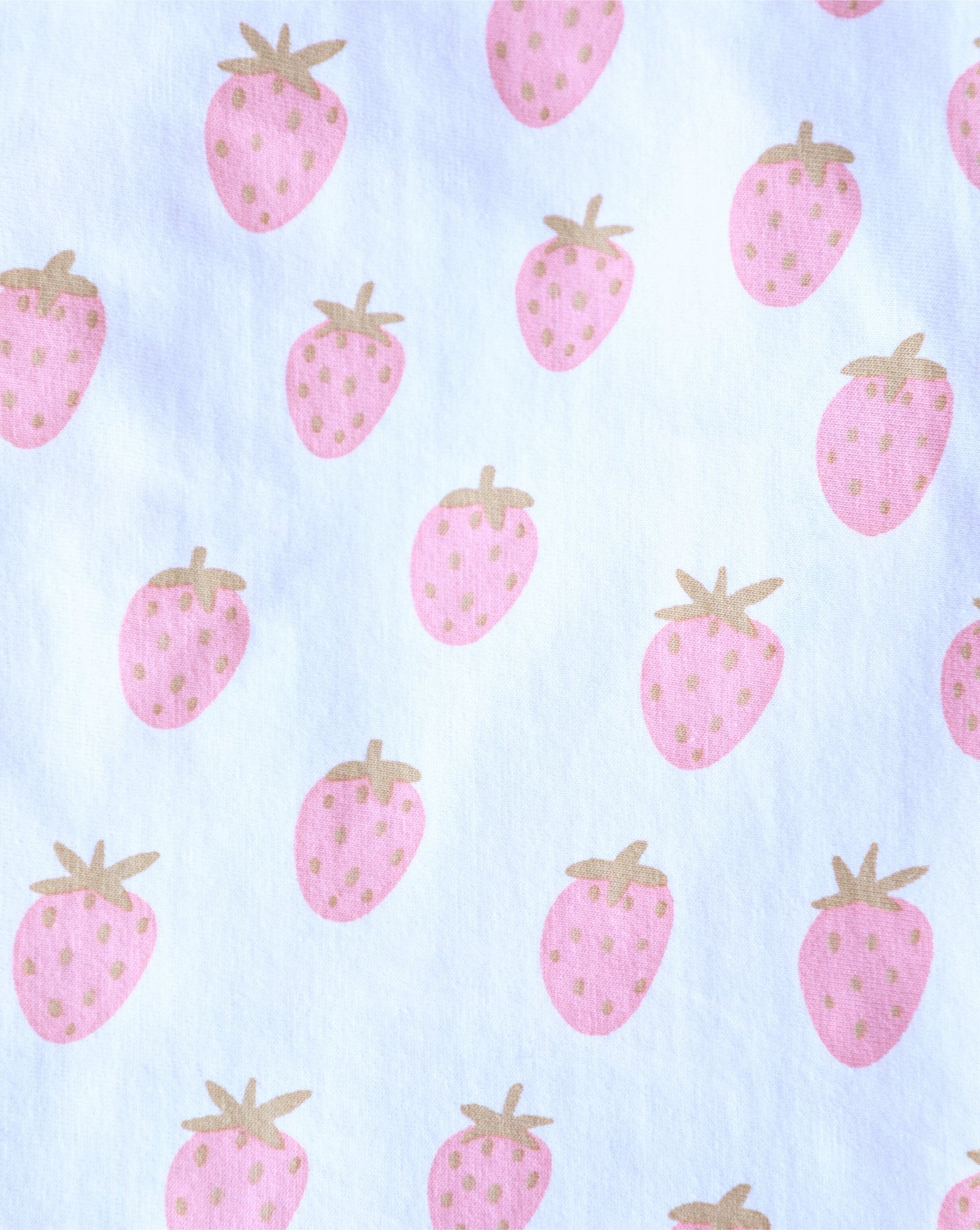 Stay Sweet Strawberry Print Dog T-Shirt