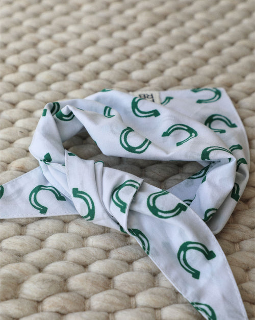 Lucky Pup Print Dog Bandana