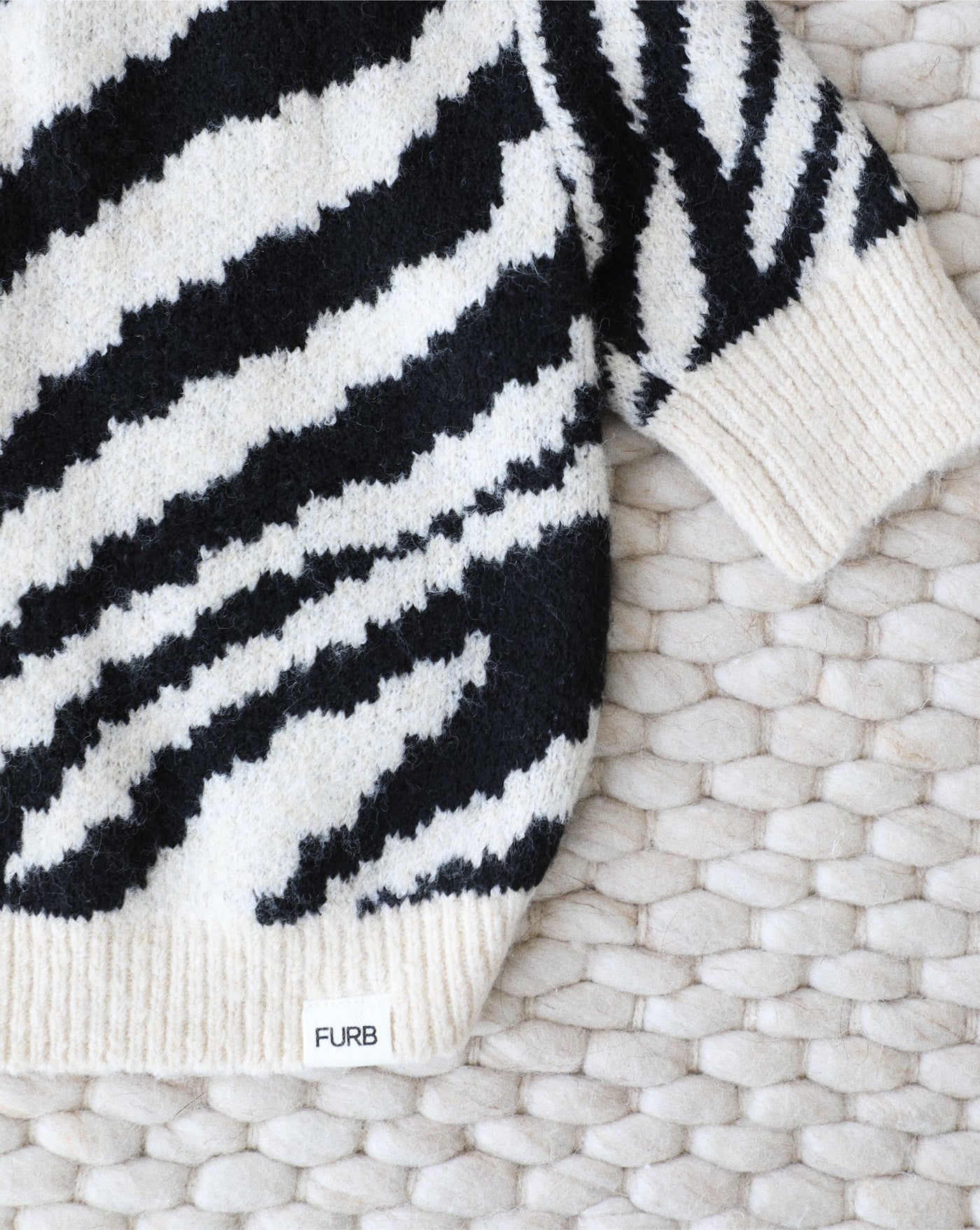 Milan Zebra Print Dog Hoodie