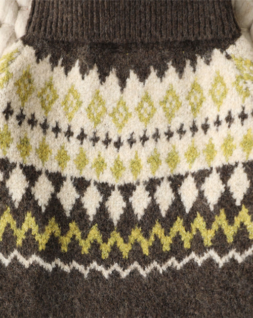 Toasty Tails Fair Isle Dog Sweater