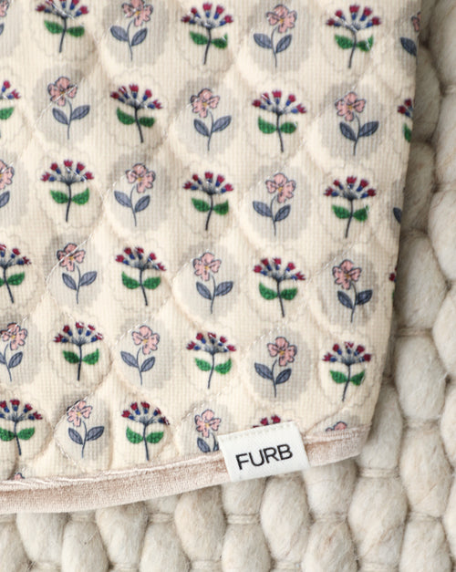 Fur-get Me Not Floral Quilted Dog Vest