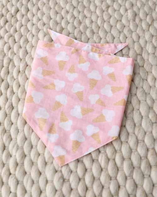 Sweet Tooth Pink Dog Bandana