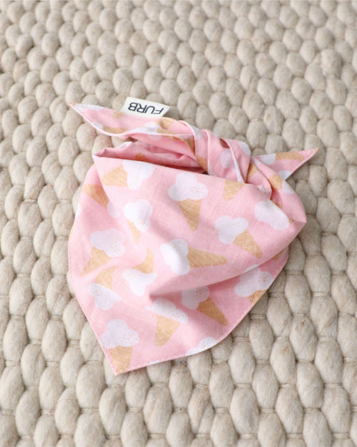 Sweet Tooth Pink Dog Bandana