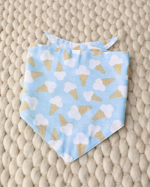 Sweet Tooth Blue Dog Bandana