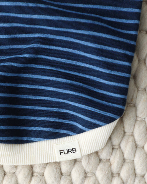Calvin Blue Striped Dog Sweatshirt