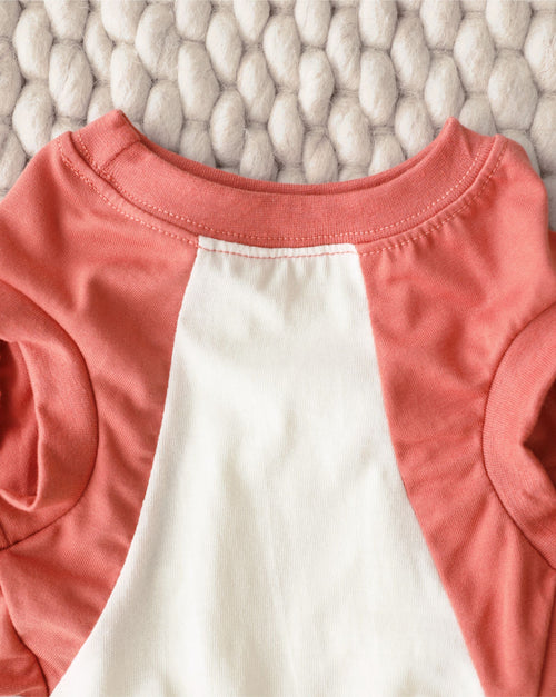 Stay Gold Ivory + Vintage Red Muscle T-Shirt