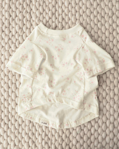 Casual Cutie Ditsy Floral Relaxed Dog T-Shirt