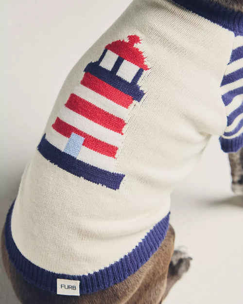 Shore Thing Lighthouse Sweater