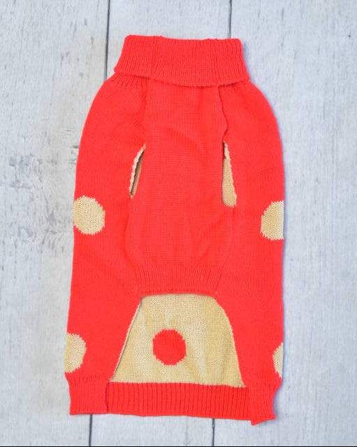Jingle Pup Reversible Dog Sweater