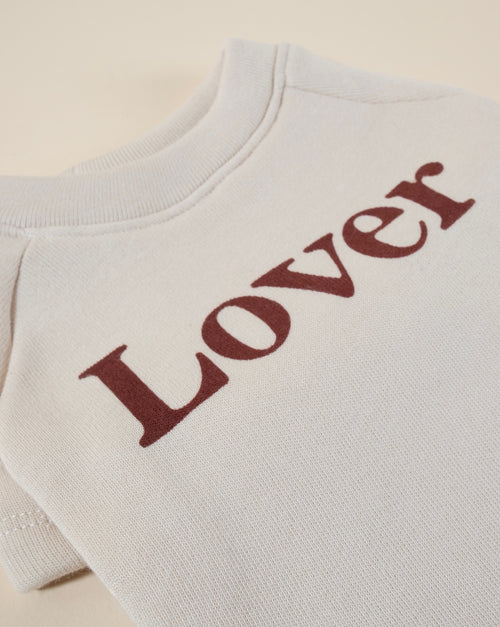 Lil’ Lover sweatshirt for dogs, perfect for staying cozy and chic.