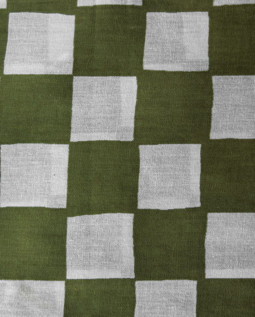 Make a Move Green Check Bandana Image