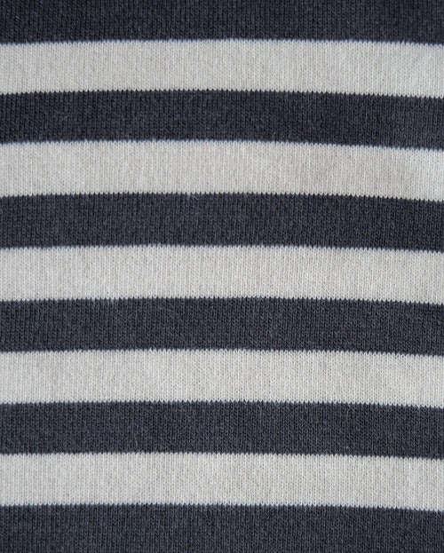 Camden Charcoal Striped Dog Sweatshirt french bulldog clothes and accessories