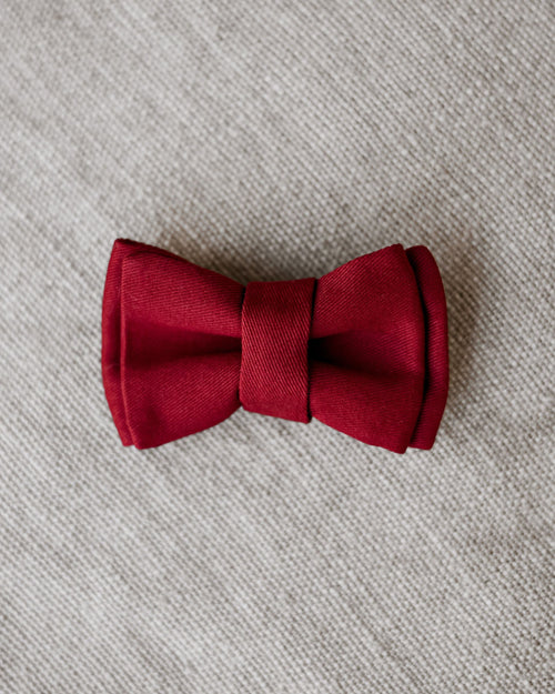 Walk of the Town Ruby Bow Tie