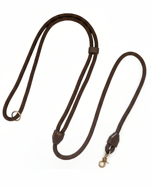Sunday Stroll Hands-Free Mocha Dog Leash