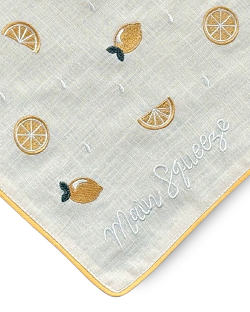 Main Squeeze Lemon Dog Bandana
