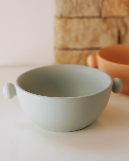 Too Stylish to Handle Grey Ceramic Dog Bowl