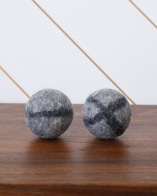 So Fetch Wool Rattle Dog Ball Close Up