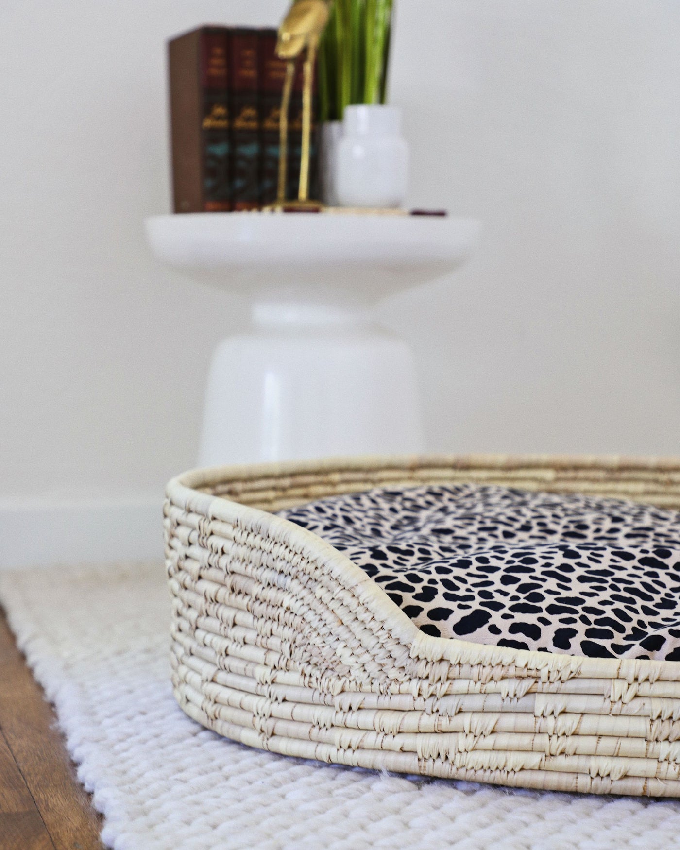 Mangrove Woven Palm Basket Bed