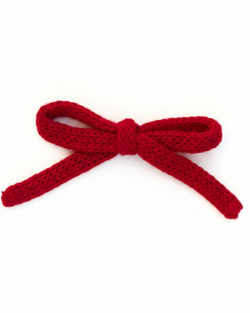 Sweetheart Hair Bow in Red