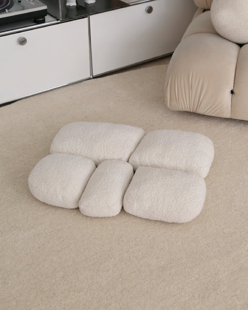 Pebble Boucle Small Dog Bed