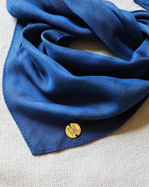 Only the Best Bandana in Blue Denim