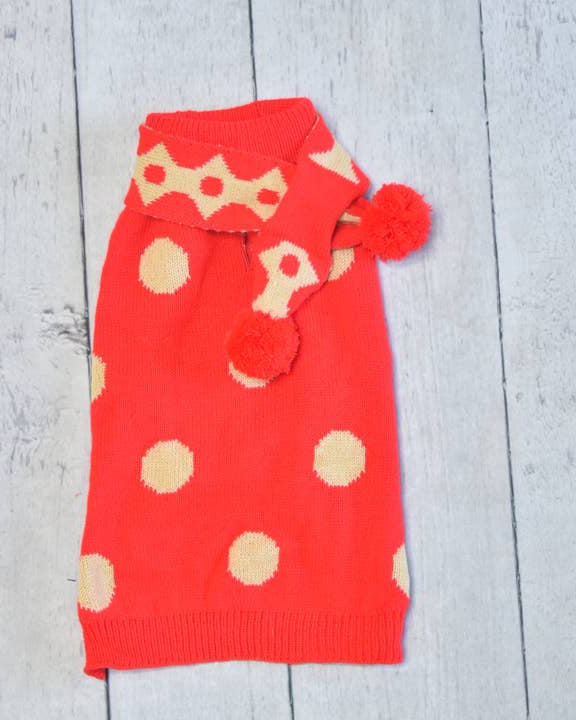 Jingle Pup Reversible Dog Sweater