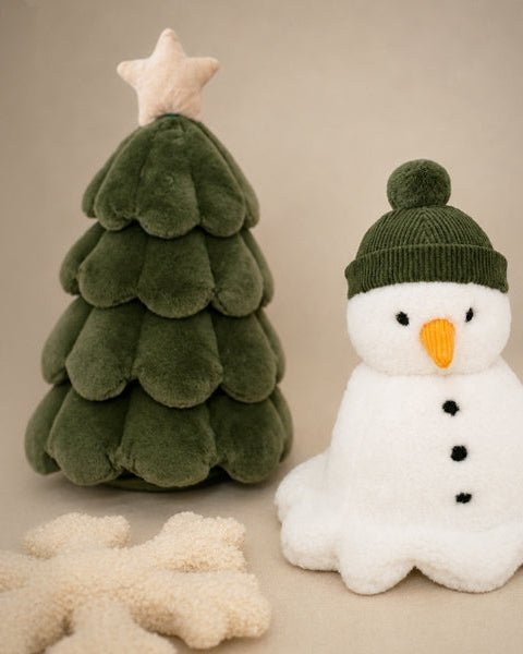 All Spruced Up Festive Tree Plush Dog Toy