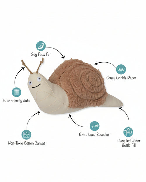 Snail’s Pace Earth Friendly Dog Toy