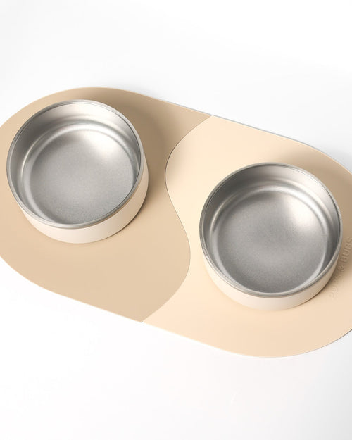 Supper Club Two-Tone Placemat Set