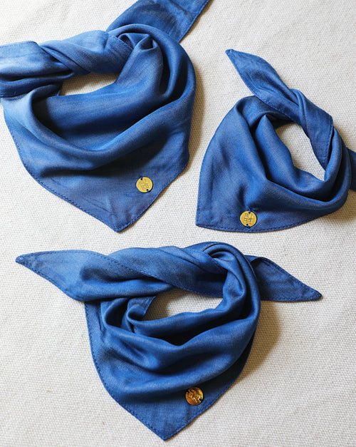 Only the Best Bandana in Blue Denim