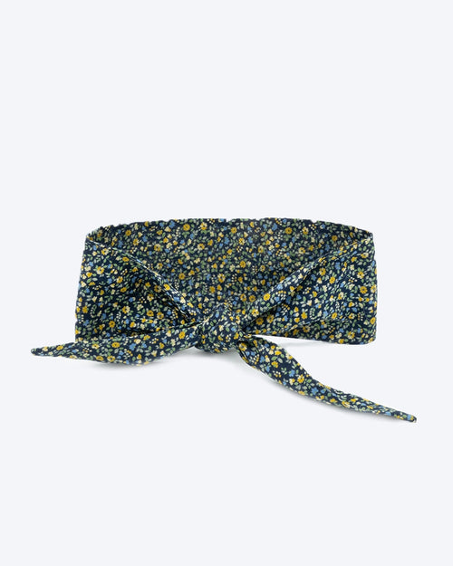 Wildflower Navy Floral Necktie