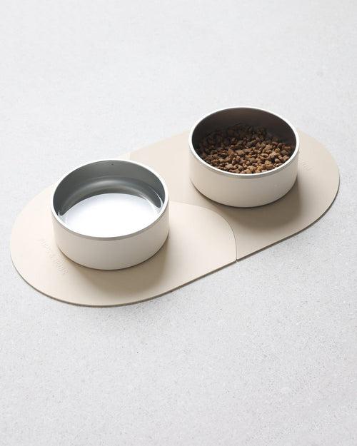 Supper Club Two-Tone Placemat Set